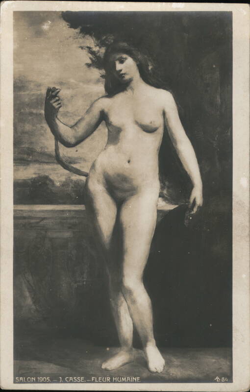 Fleur Humaine by J. Casse, Salon 1905 Women