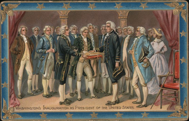 Washington's Inauguration as President of the United States