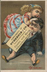 Wurkheim & Co. Cloaks & Suits Advertisement, San Francisco Trade Card