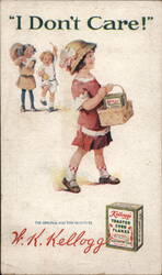 Kellogg's Toasted Corn Flakes - "I Don't Care!" Trade Card