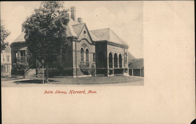 Public Library, Harvard, MA Massachusetts