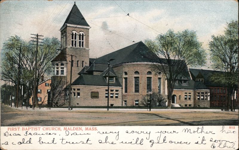 First Baptist Church, Malden, MA Massachusetts