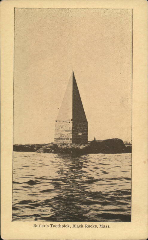 Butler's Toothpick, Black Rocks, Mass. Salisbury Massachusetts