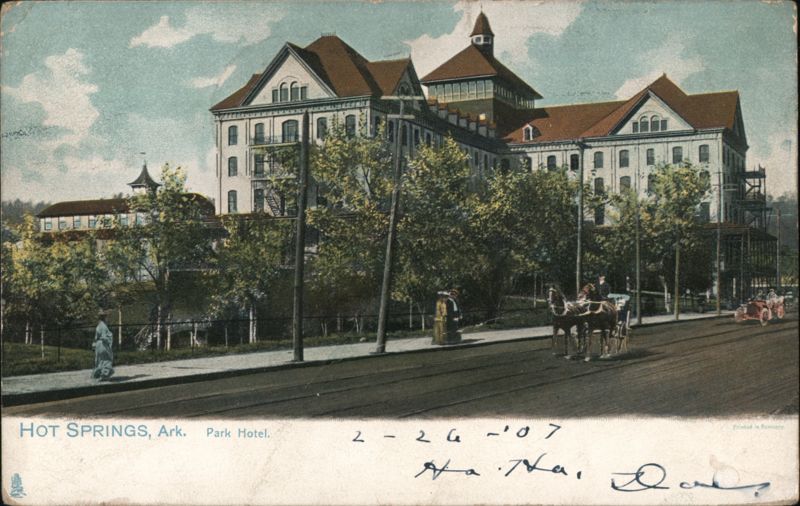 Park Hotel, Hot Springs, AR Arkansas