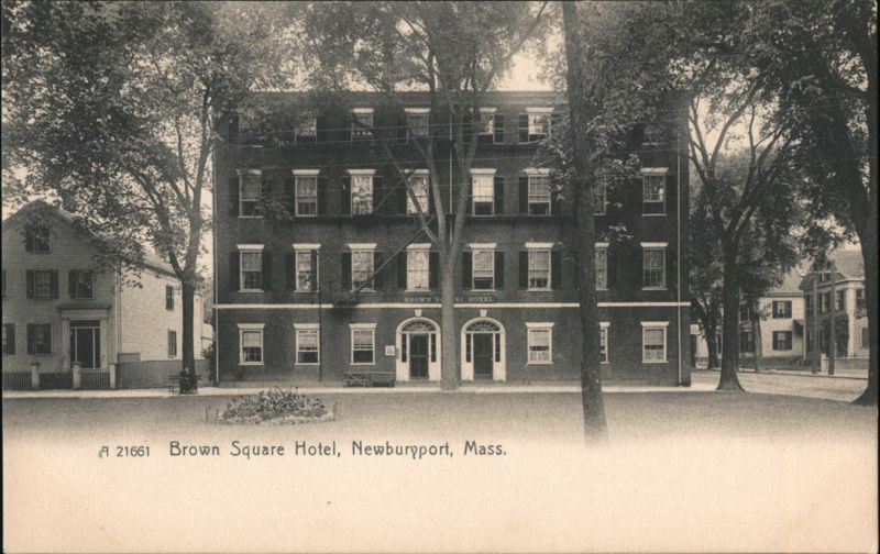 Brown Square Hotel, Newburyport, MA Massachusetts