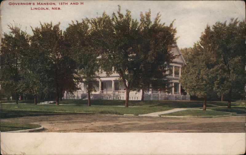 Governor's Mansion, 15th and H, Lincoln, NE Nebraska