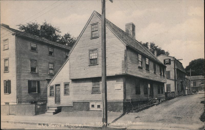John Ward's House, built 1684, Salem, MA Massachusetts