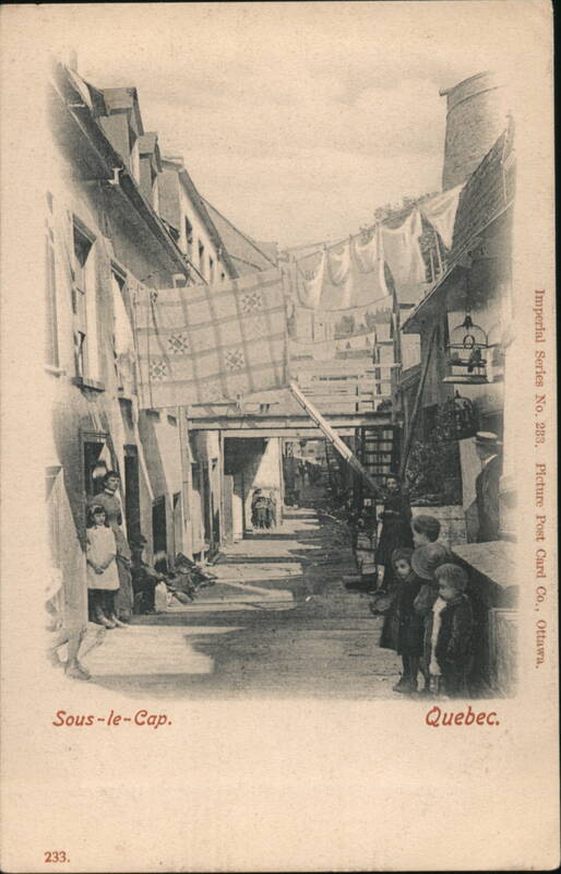 Sous-le-Cap Street, Quebec City Canada Misc. Canada