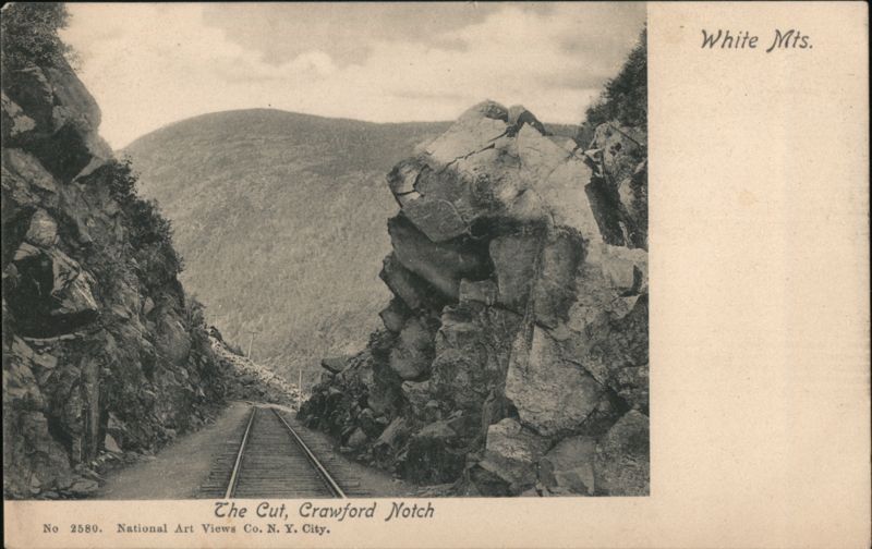 The Cut, Crawford Notch, White Mts. New Hampshire