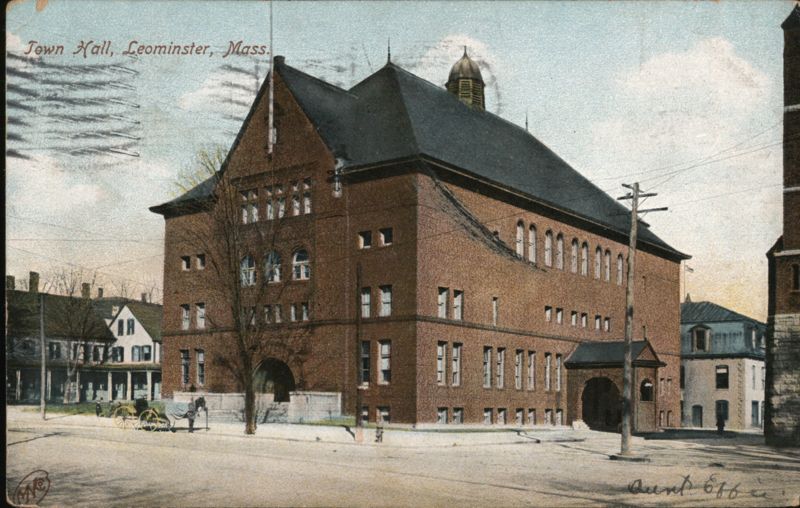 Town Hall, Leominster, MA Massachusetts