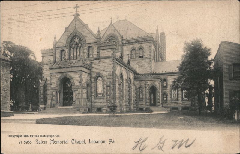 Salem Memorial Chapel, Lebanon, PA Pennsylvania