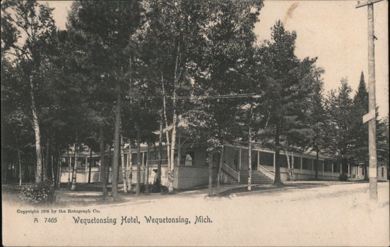Wequetonsing Hotel, Wequetonsing, MI Michigan