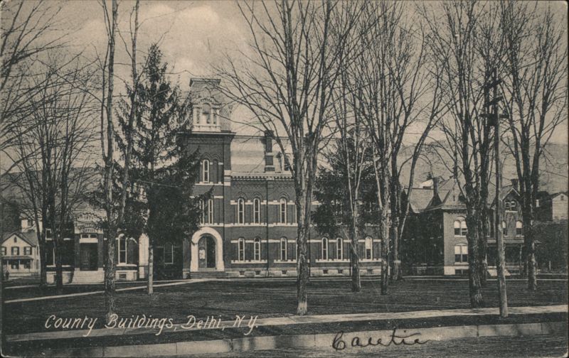 County Buildings, Delhi, NY New York
