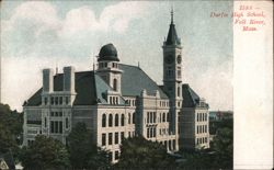 Durfee High School, Fall River, MA Postcard