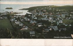 Camden from Mountain Postcard