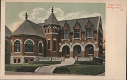 Auburn Public Library, Auburn, ME Postcard
