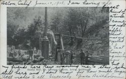 Stamp Mill, Mt. Gleason Canyon, Acton, CA Postcard