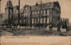 Towl's Factory, Newburyport, MA Postcard