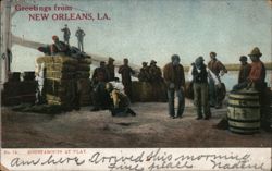 Roustabouts at Play, New Orleans, LA Postcard