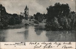 Chapel, Cave Hill Cemetery, Louisville, KY Postcard