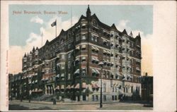 Hotel Brunswick, Boston, MA Postcard