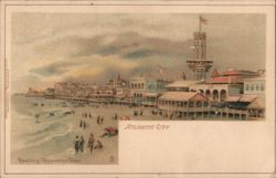 Atlantic City, Revolving Observation Tower Postcard