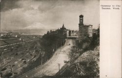 Gateway to City, Tacoma, WA Postcard