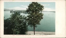 Raquette Lake, From The Antlers, Adirondack Mountains Postcard