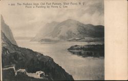 The Hudson from Old Fort Putnam, West Point, NY Postcard