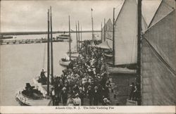 The Inlet Yachting Pier, Atlantic City, NJ Postcard