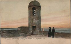 Old Watch Tower, Fort Marion, St. Augustine, FL Postcard