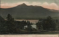 Chocorua Mountain and Lake, Chocorua, NH Postcard