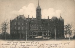 City Hall, Saginaw, Mich. Postcard