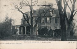 Dorothy Q. House, 1635-85, Quincy, MA Postcard
