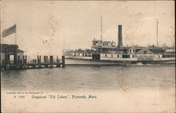 Steamboat Old Colony, Plymouth, MA Postcard