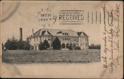 Mechanics Hall, Oregon Agricultural College, Corvallis, OR Postcard