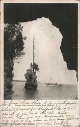 Temple Gate, Apostle Islands, Lake Superior Postcard