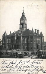 Lexington, MS Court House Postcard