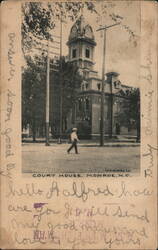 Court House, Monroe, NC Postcard