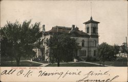 Court House, Algona, IA Postcard