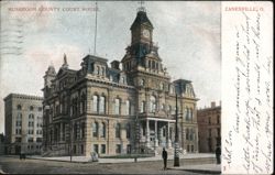 Muskegon County Court House Postcard