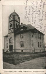 Tillamook County's New Court House, Tillamook, OR Postcard