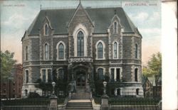 Court House, Fitchburg, MA Postcard