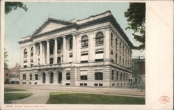 Court House, Troy, NY Postcard