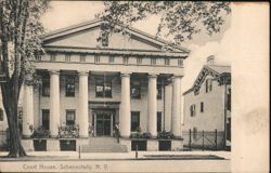 Schenectady Court House, NY Postcard