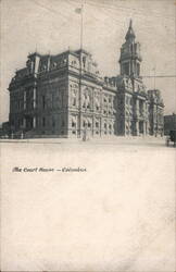 The Court House - Columbus Postcard