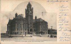 Court House, Los Angeles, CA Postcard