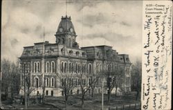 Leavenworth County Court House, Kansas Postcard