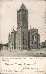 Court House, Ottumwa, IA Postcard