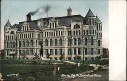 Kansas City, MO, County Court House Postcard